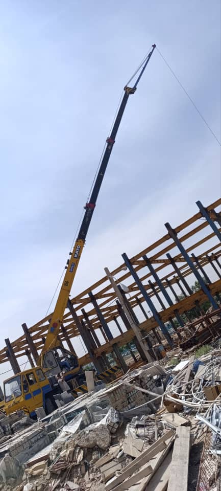 جرثقیل با ظرفیت های مختلف